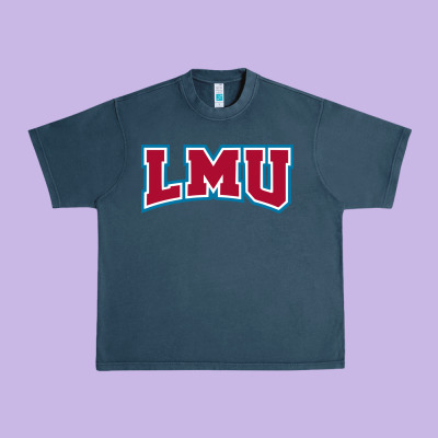 Lmu Lions Urban Heavy Tee Designed By Artisfamous