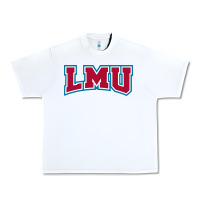 White lmu lions Urban Heavy Tee - artisFamous