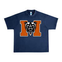 Navy mercer bears Urban Heavy Tee - artisFamous