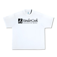 White Vandercook College of Music Urban Heavy Tee - artisFamous