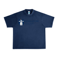 Navy Wheaton College (Illinois) Urban Heavy Tee - artisFamous