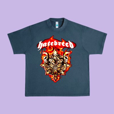 Hatebreed 3 Urban Heavy Tee Designed By Artisfamous