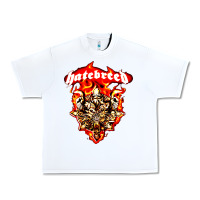White hatebreed 3 Urban Heavy Tee - artisFamous