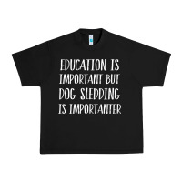 Black dog sledding is importanter Urban Heavy Tee - artisFamous