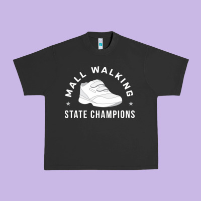 Funny Mall Walking State Champions Urban Heavy Tee Designed By Artisfamous