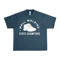 Midnight Navy funny mall walking state champions Urban Heavy Tee - artisFamous