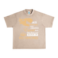 French Oak women are born in richmond Urban Heavy Tee - artisFamous