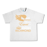 Lunar Rock women are born in richmond Urban Heavy Tee - artisFamous