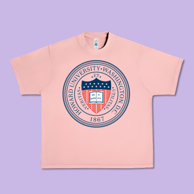 Howard University Urban Heavy Tee Designed By Artisfamous