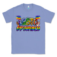 Colony Blue lgbtq friendly pride Classic Tee - FaDigitalArtStudio