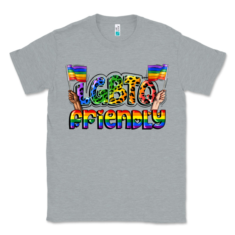 Lgbtq Friendly Pride Classic Tee by FaDigitalArtStudio | Teevron