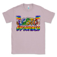 Lilac lgbtq friendly pride Classic Tee - FaDigitalArtStudio