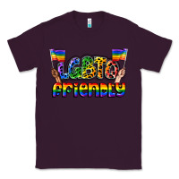 Plum lgbtq friendly pride Classic Tee - FaDigitalArtStudio
