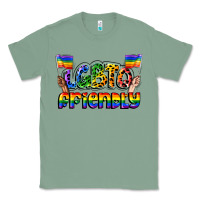 Sage lgbtq friendly pride Classic Tee - FaDigitalArtStudio