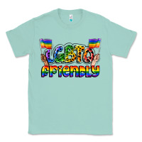 Seafoam lgbtq friendly pride Classic Tee - FaDigitalArtStudio