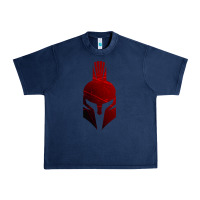 Navy Spartan Urban Heavy Tee - artisFamous