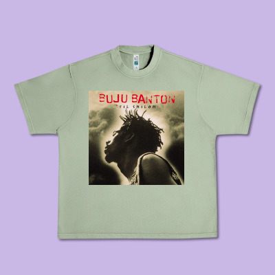 Buju Banton Til Shiloh Urban Heavy Tee Designed By Artisfamous