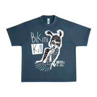 Midnight Navy bikini kill Urban Heavy Tee - artisFamous