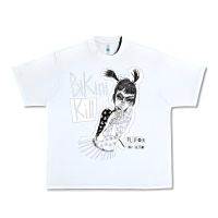 White bikini kill Urban Heavy Tee - artisFamous