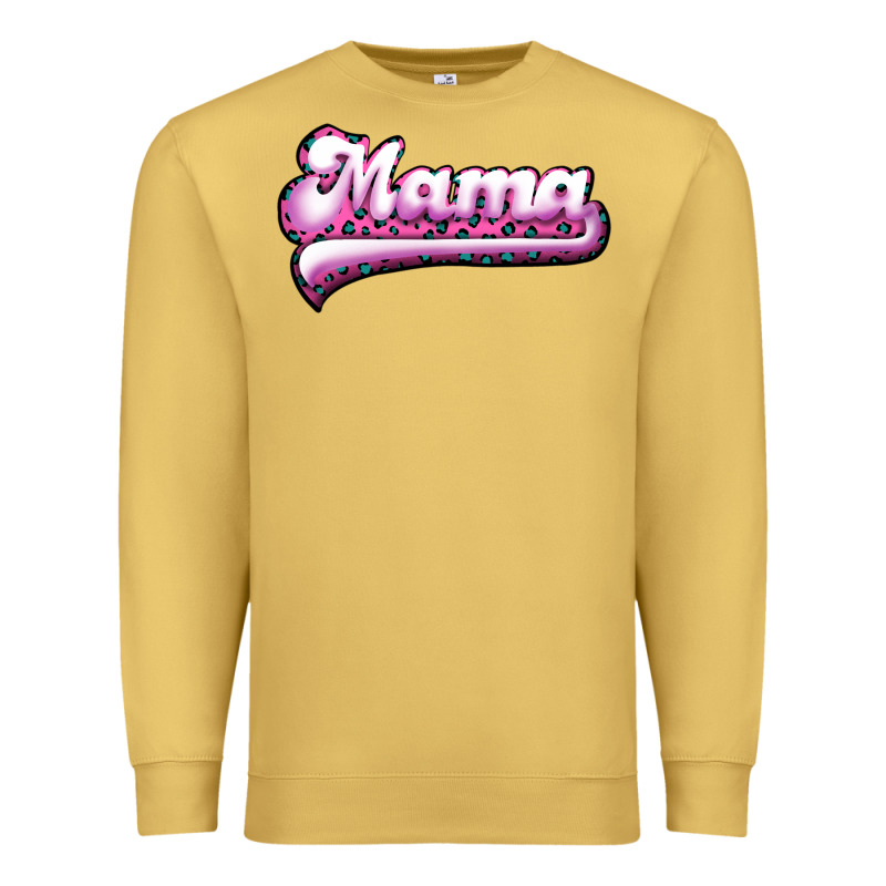 Mama Leopard Premium Sweatshirt by RanaPortraitStore | Teevron