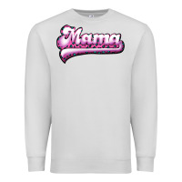 Dove Grey Mama Leopard Premium Sweatshirt - RanaPortraitStore