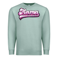 Seafoam Mama Leopard Premium Sweatshirt - RanaPortraitStore