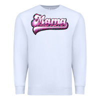 White Mama Leopard Premium Sweatshirt - RanaPortraitStore