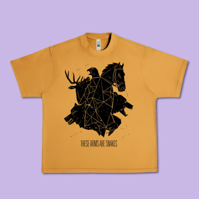 These Arms Are Snakes Urban Heavy Tee Designed By Artisfamous