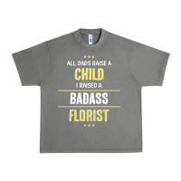 Tornado i raised a badass florist Urban Heavy Tee - artisFamous