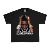 Black Rest in Peace Young Dolph Urban Heavy Tee - artisFamous