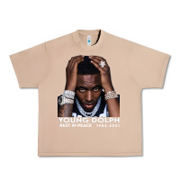 Burro Rest in Peace Young Dolph Urban Heavy Tee - artisFamous