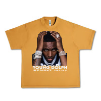 Peanut Butter Rest in Peace Young Dolph Urban Heavy Tee - artisFamous
