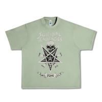 Oil Green suicidal tendencies Urban Heavy Tee - artisFamous