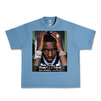 Pebble Blue Rest in Peace Young Dolph Urban Heavy Tee - artisFamous