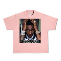 Salmon Rest in Peace Young Dolph Urban Heavy Tee - artisFamous