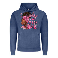 Vintage Denim in october we wear pink Vintage Hoodie - BarkalooDesign