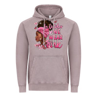 Vintage Zinc in october we wear pink Vintage Hoodie - BarkalooDesign