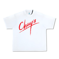 White chuy's Cafe Urban Heavy Tee - artisFamous