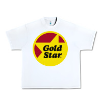 White Gold Star Chili Resto Urban Heavy Tee - artisFamous