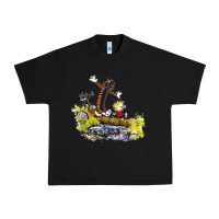 Black calvin and hobbes bill watterson Urban Heavy Tee - artisFamous