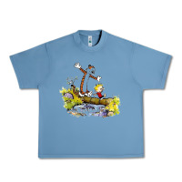 Pebble Blue calvin and hobbes bill watterson Urban Heavy Tee - artisFamous
