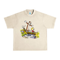 Sandshell calvin and hobbes bill watterson Urban Heavy Tee - artisFamous