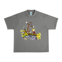 Tornado calvin and hobbes bill watterson Urban Heavy Tee - artisFamous