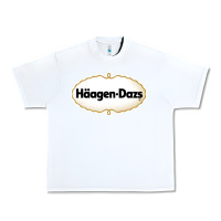 White häagen dazs Cafe and Resto Urban Heavy Tee - artisFamous