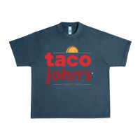 Midnight Navy Taco John's Resto Urban Heavy Tee - artisFamous