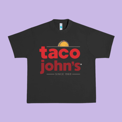 Taco John's Resto Urban Heavy Tee Designed By Artisfamous