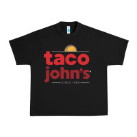 Black Taco John's Resto Urban Heavy Tee - artisFamous
