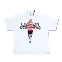 White Landon Donovan Urban Heavy Tee - artisFamous