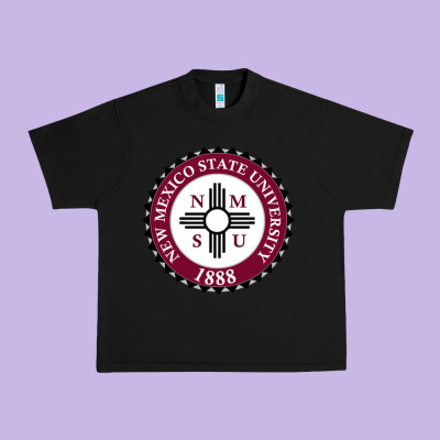 Nmsu Seal Urban Heavy Tee Designed By Artisfamous