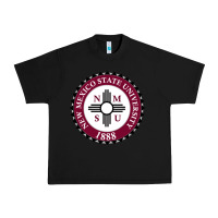 Black nmsu seal Urban Heavy Tee - artisFamous